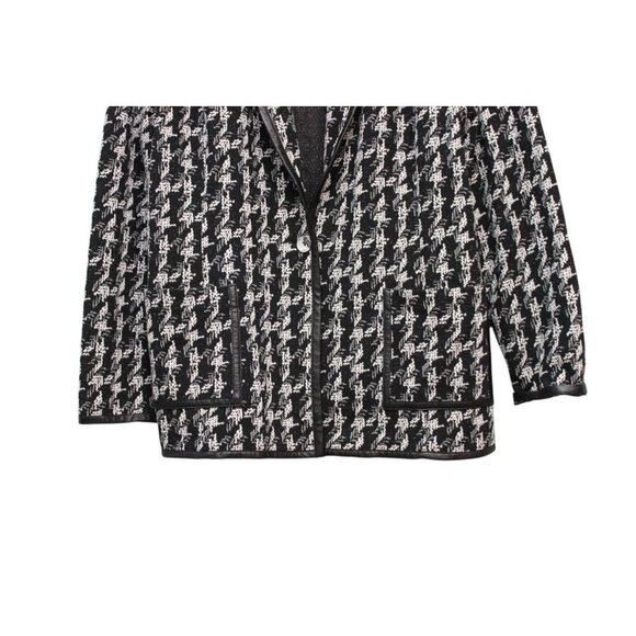 Joseph Ribkoff Jacket Cardigan Sweater Size 22 Artsy Business Casual Career City - Picture 3 of 13